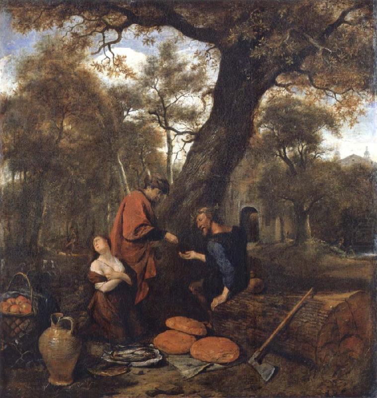 Erysichthon selling his daughter Mestra, Jan Steen
